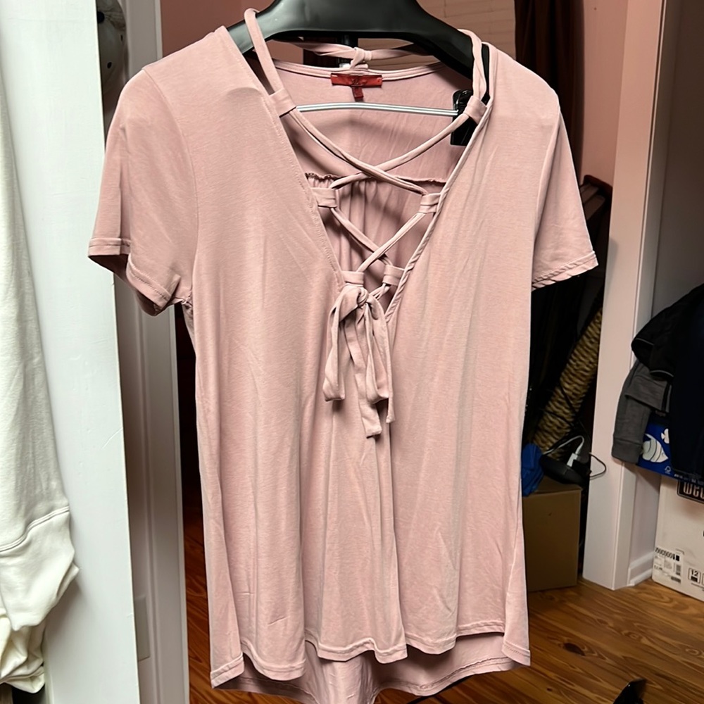 Mauve blouse